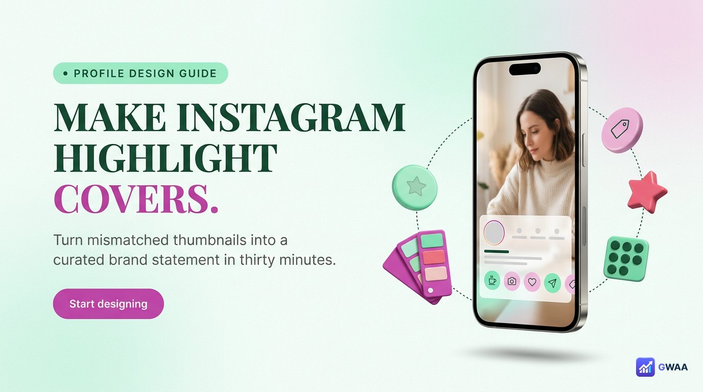 How to Make Instagram Highlight Covers (2026 Design Guide)
